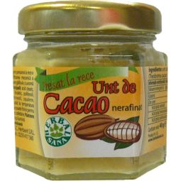 Unt cacao crud nerafinat 40g - HERBAL SANA