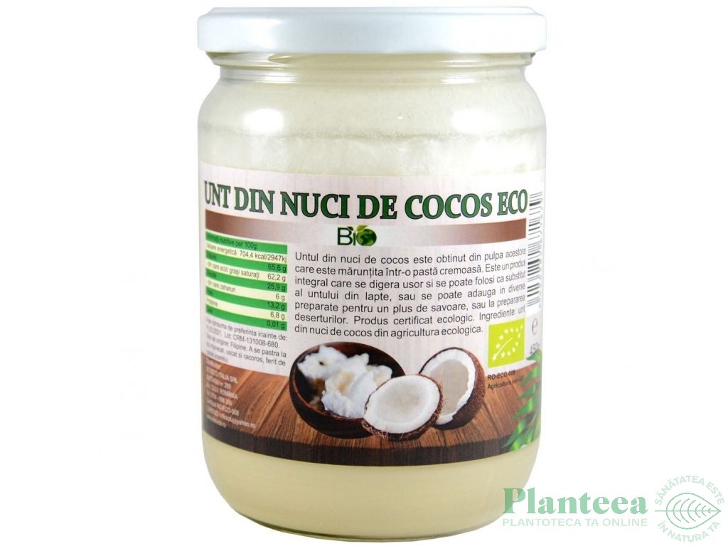 Unt cocos bio 450g - DECO ITALIA