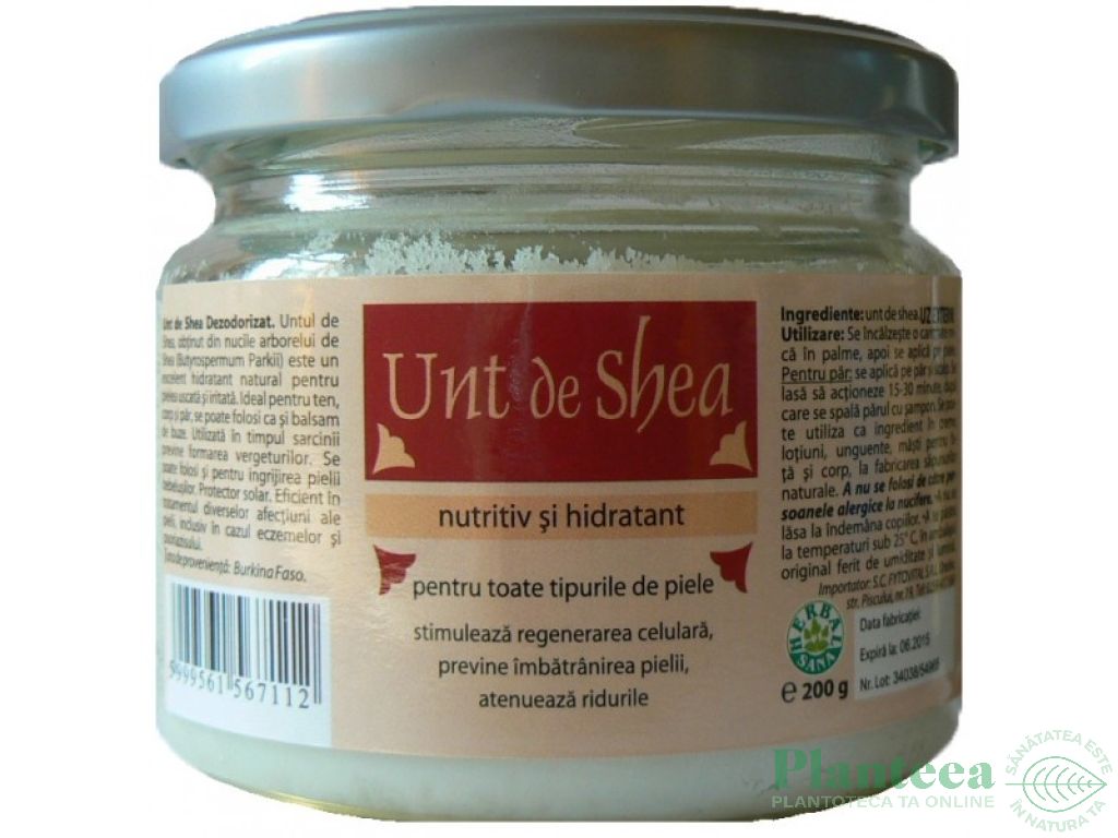 Unt shea cosmetic 200g - HERBAL SANA