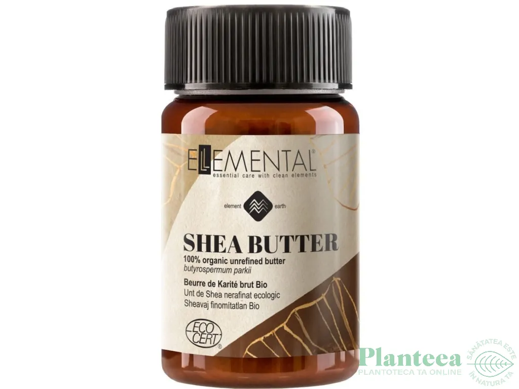 Unt shea nerafinat Ghana eco 100ml - ELLEMENTAL