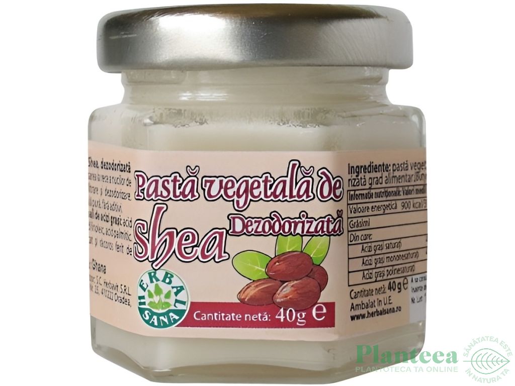 Unt shea dezodorizat 40g - HERBAL SANA