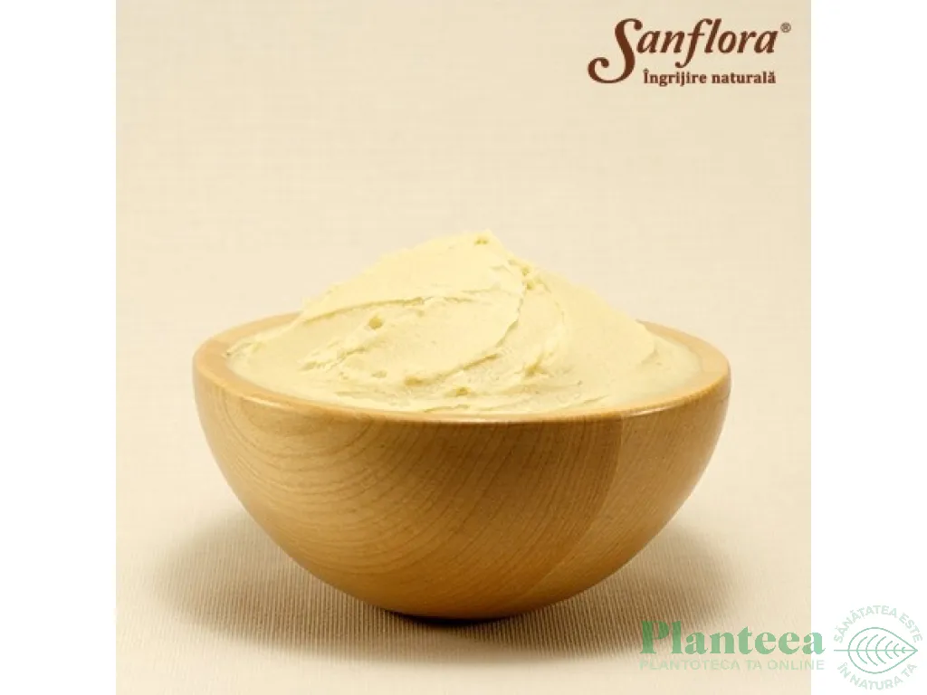 Unt shea pur nerafinat 75g - SANFLORA