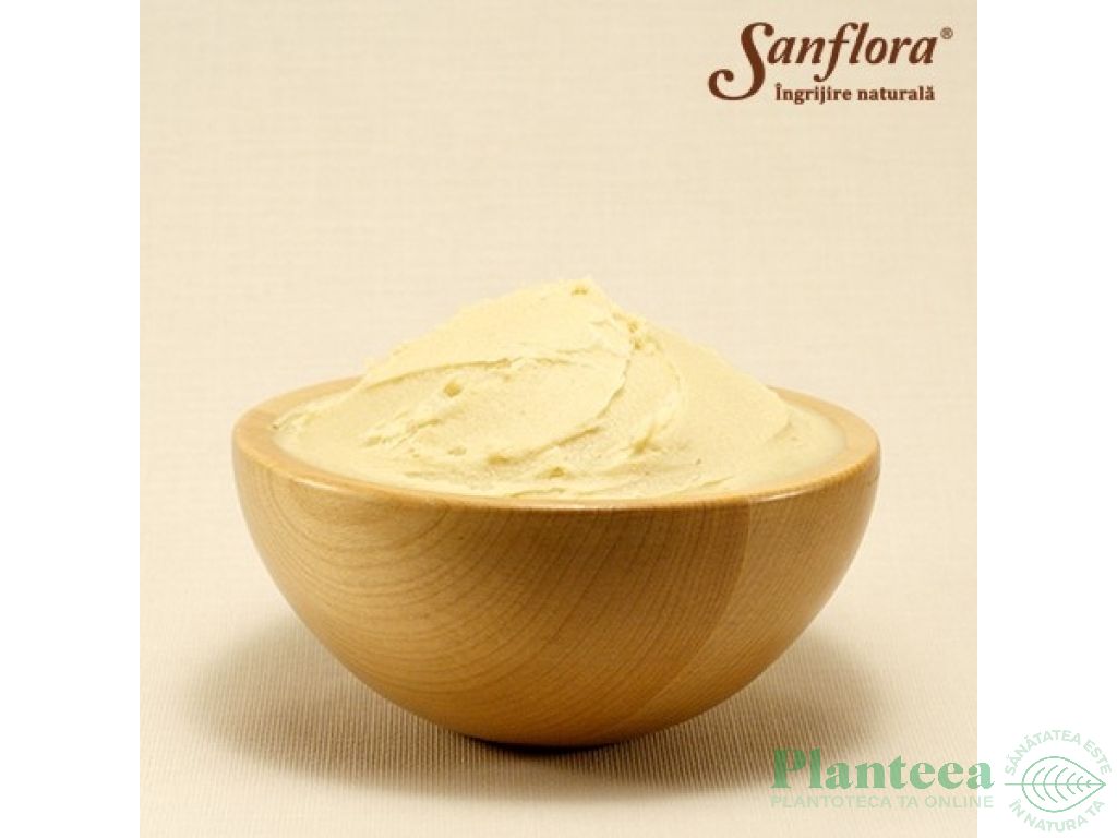 Unt shea pur nerafinat 75g - SANFLORA