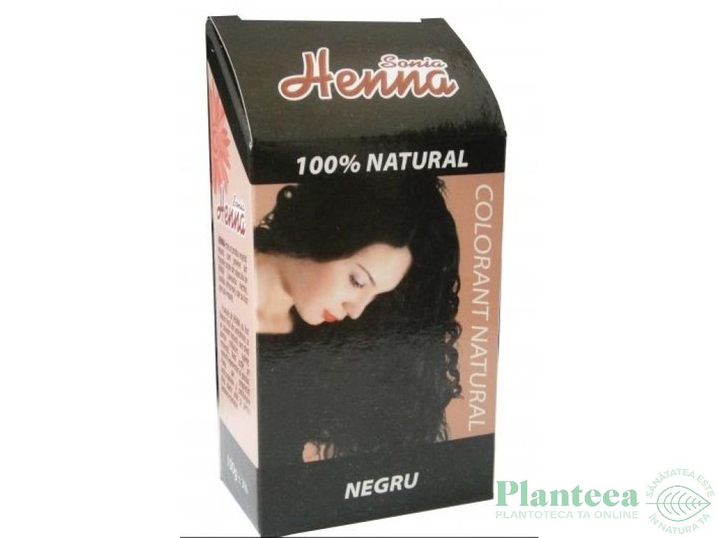 Henna negru Sonia 100g - KIAN COSMETICS