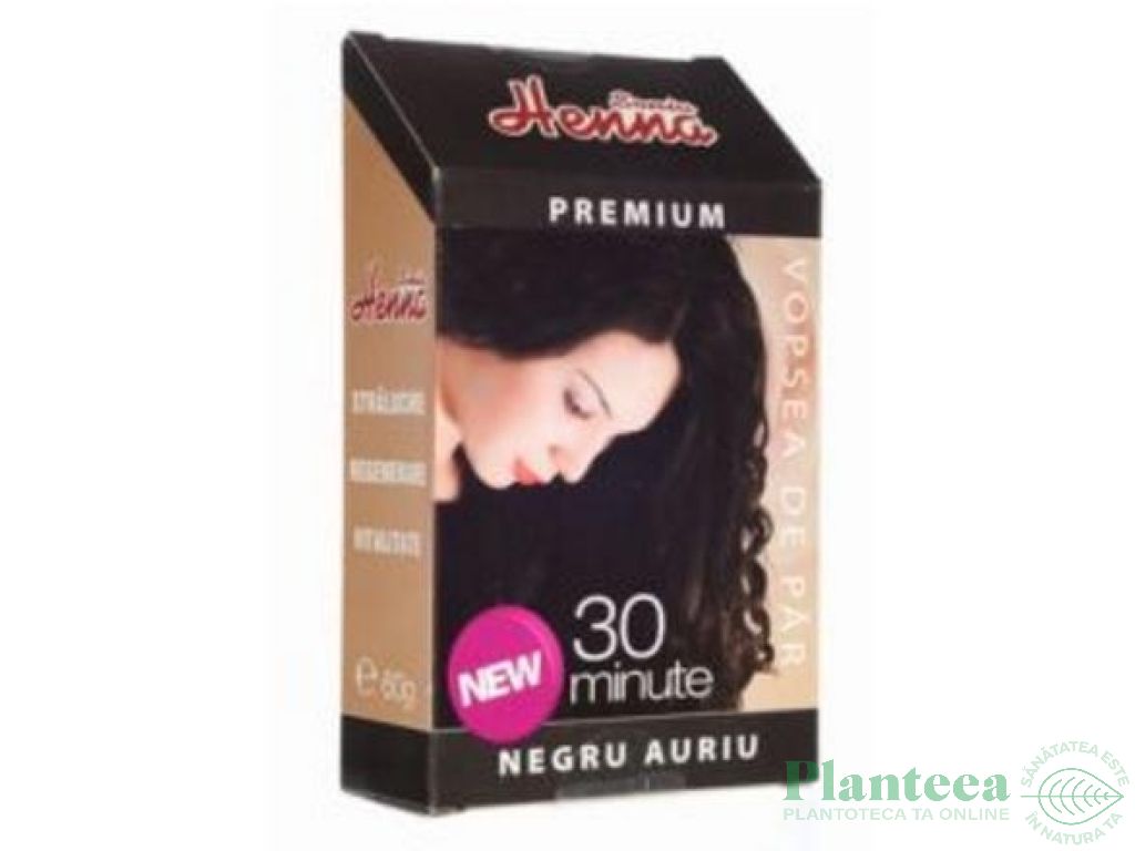 Henna negru Sonia Premium 60g - KIAN COSMETICS