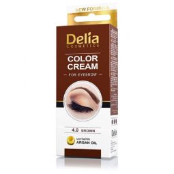 Crema coloranta gene sprancene 4.0 maro 15ml - DELIA