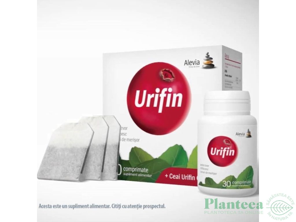 Kit Urifin [30cp+ceai 20dz] 2b - ALEVIA