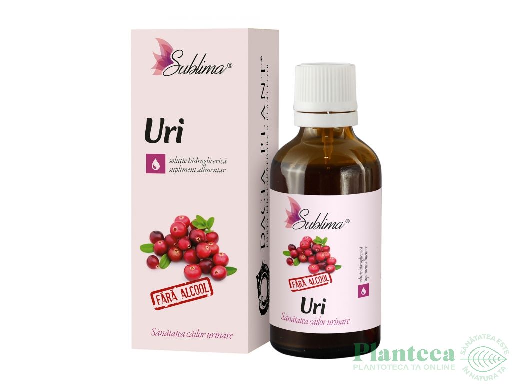 Extract hidrogliceric Uri Sublima 50ml - DACIA PLANT