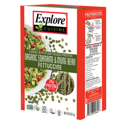 Paste fettuccine edamame fasole mung eco 200g - EXPLORE CUISINE