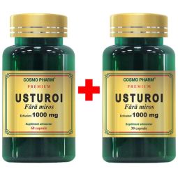 Pachet Usturoi 1000mg fara miros 60+30cps - COSMO PHARM