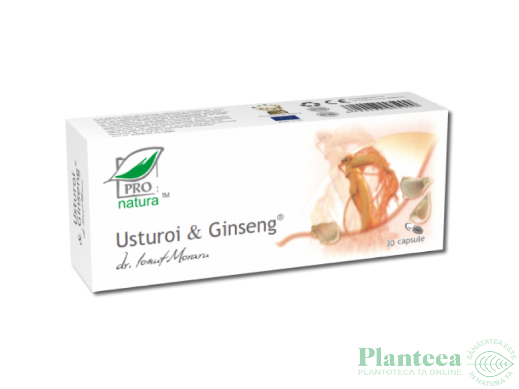 Usturoi ginseng 30cps - MEDICA