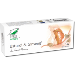 Usturoi ginseng 30cps - MEDICA