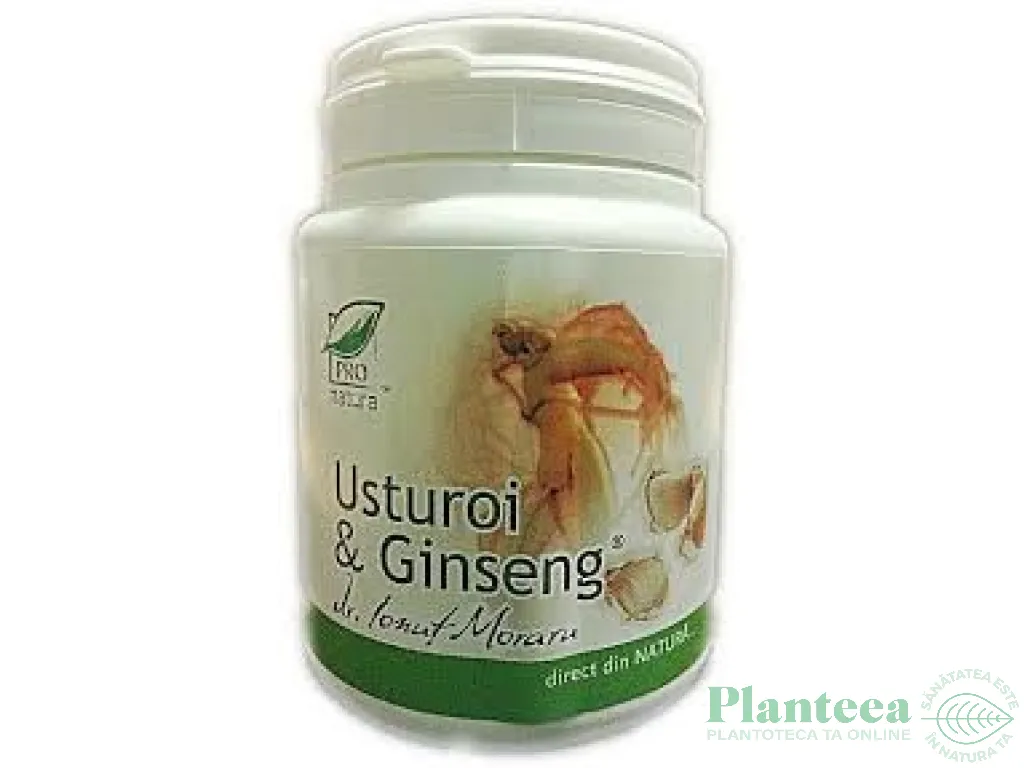 Usturoi ginseng 150cps - MEDICA