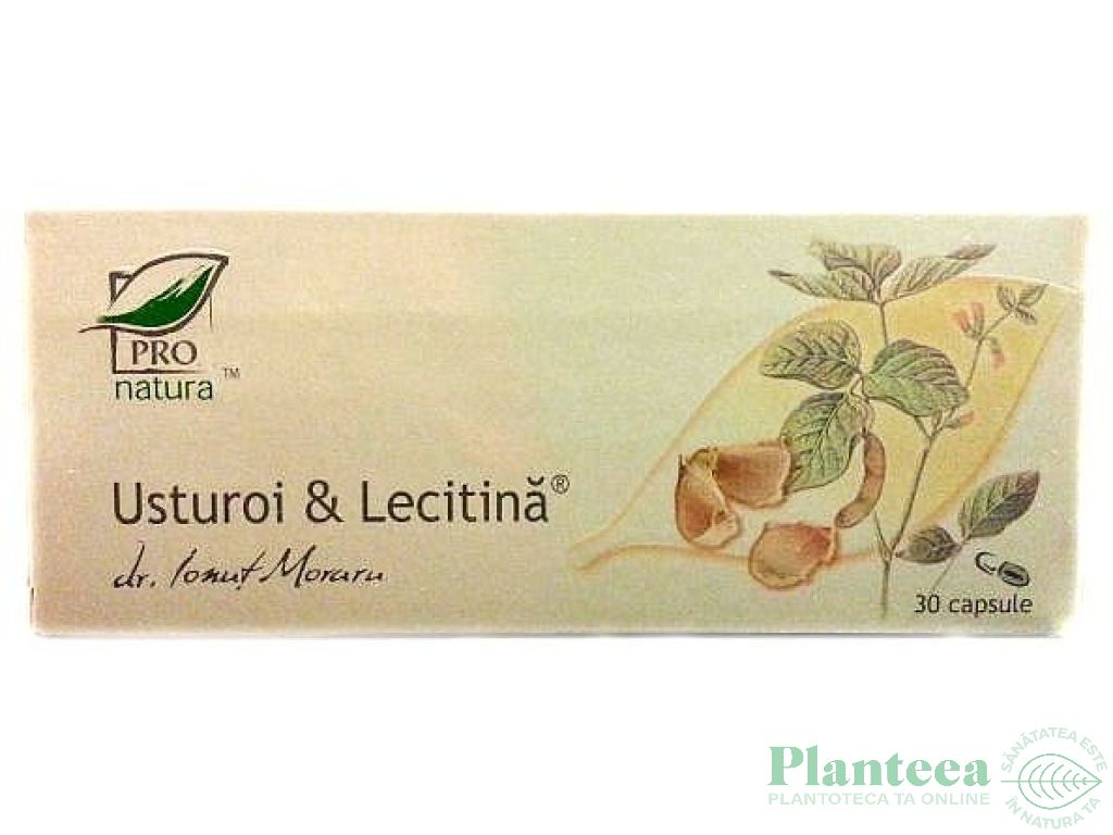 Usturoi lecitina 30cps - MEDICA