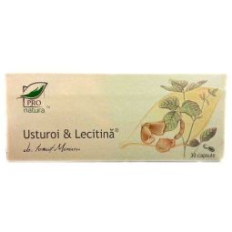 Usturoi lecitina 30cps - MEDICA