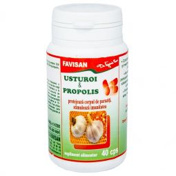 Usturoi propolis 40cps - FAVISAN