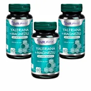 Set Valeriana magneziu 3x60cps - DVR PHARM