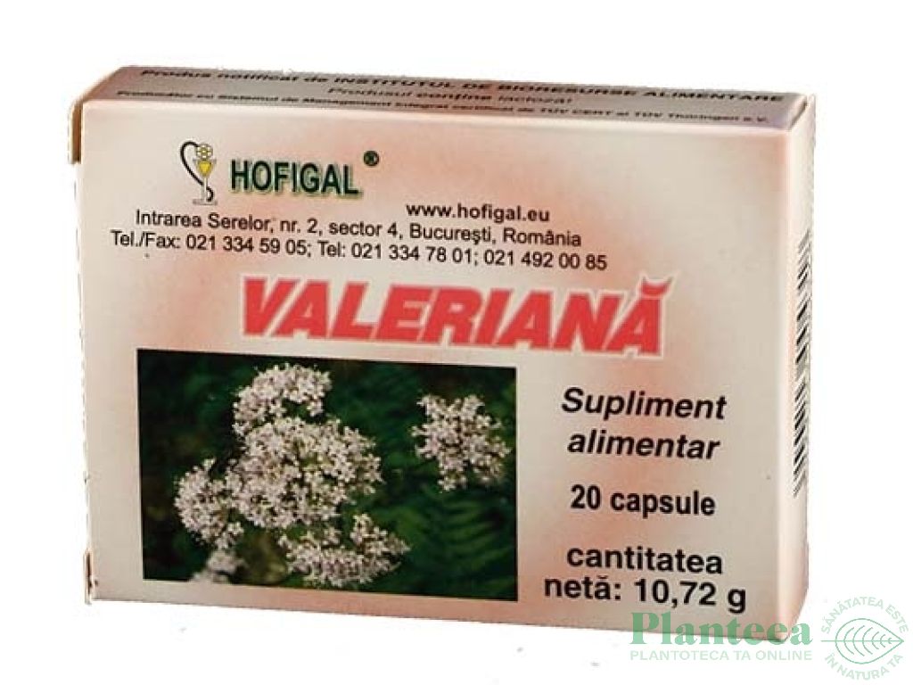 Valeriana 40cps - HOFIGAL