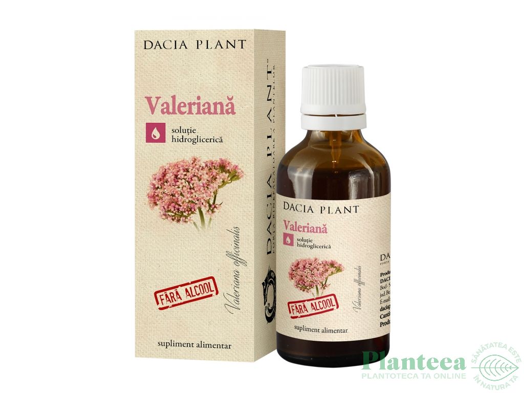 Extract hidrogliceric valeriana 50ml - DACIA PLANT