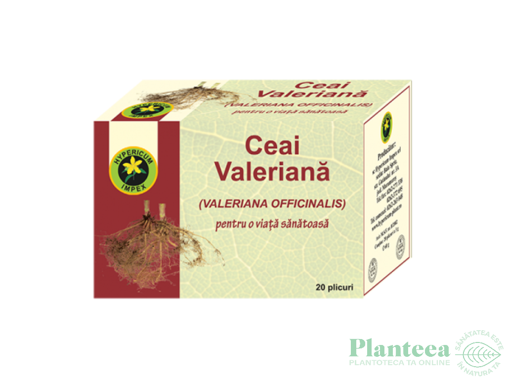 Ceai valeriana 20dz - HYPERICUM PLANT
