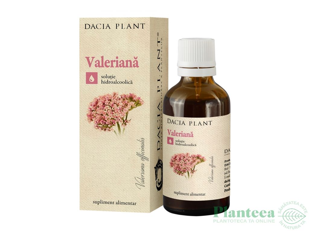 Tinctura valeriana 50ml - DACIA PLANT
