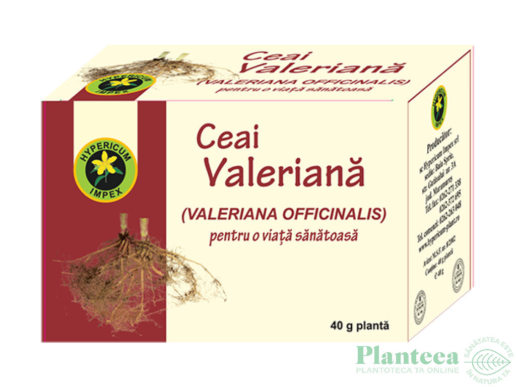 Ceai valeriana 40g - HYPERICUM PLANT