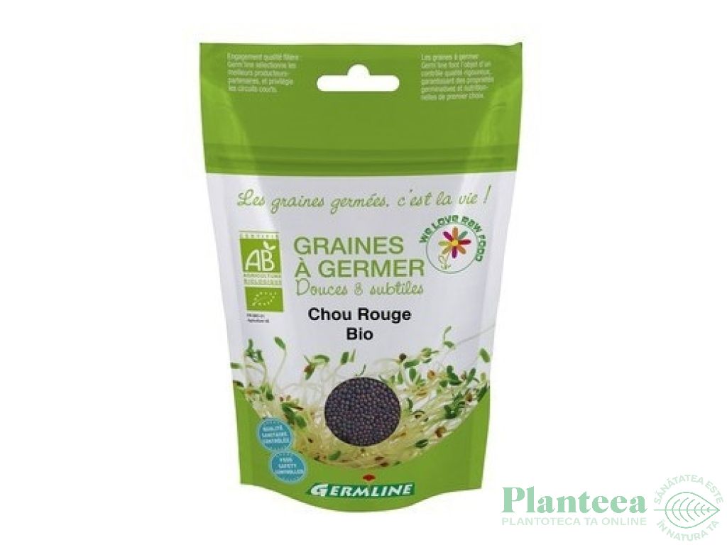 Seminte varza rosie pt germinat eco 100g - GERMLINE