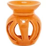 Vas ceramic ulei aromaterapie portocaliu 1b - LCA