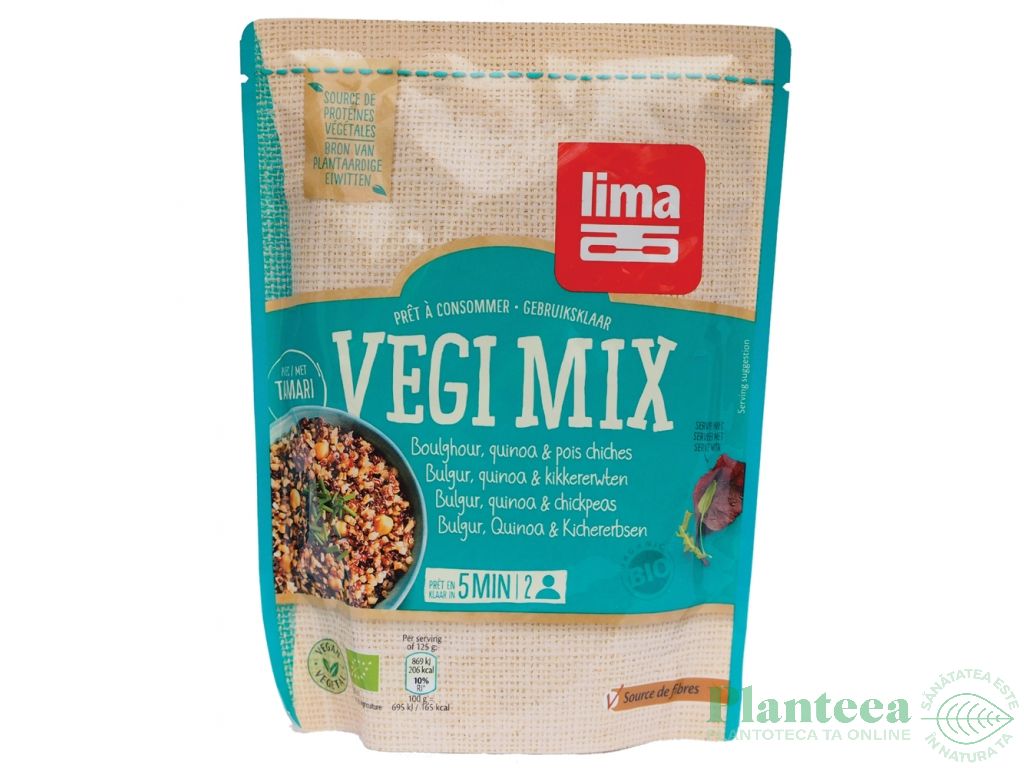 Vegi Mix bulgur grau quinoa rosie naut eco 250g - LIMA