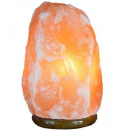 Veioza sare himalaya natur suport lemn 60_100kg - MONTE SALT CRYSTAL