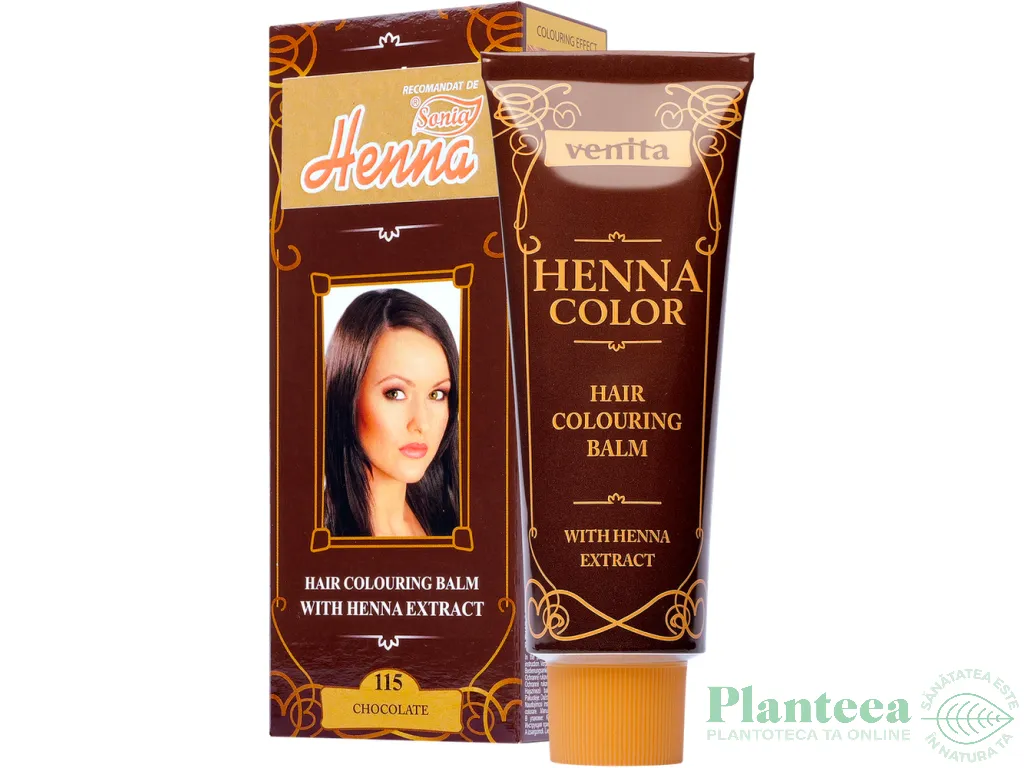 Balsam colorant henna nr115 ciocolatiu 75ml - VENITA