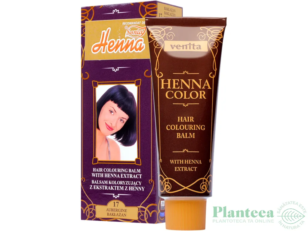 Balsam colorant henna nr17 violet 75ml - VENITA