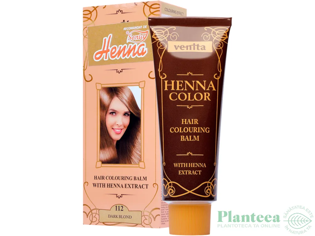 Balsam colorant henna nr112 blond inchis 75ml - VENITA