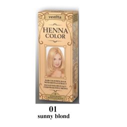 Balsam colorant henna nr1 blond auriu 75ml - VENITA