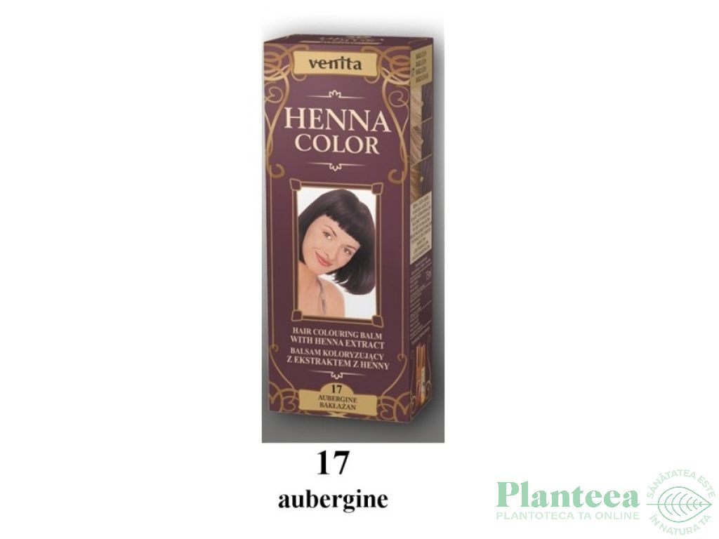 Balsam colorant henna nr17 violet 75ml - VENITA