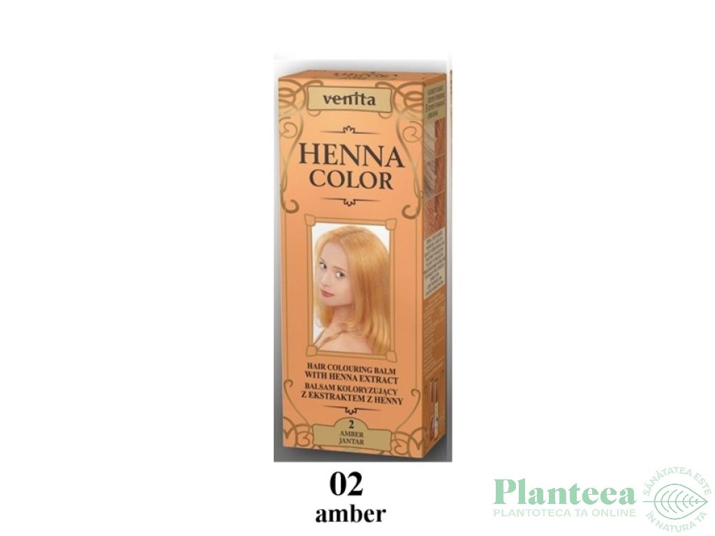 Balsam colorant henna nr2 ambra 75ml - VENITA
