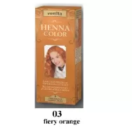 Balsam colorant henna nr3 portocaliu intens 75ml - VENITA