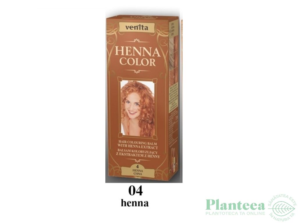 Balsam colorant henna nr4 henna clasic 75ml - VENITA
