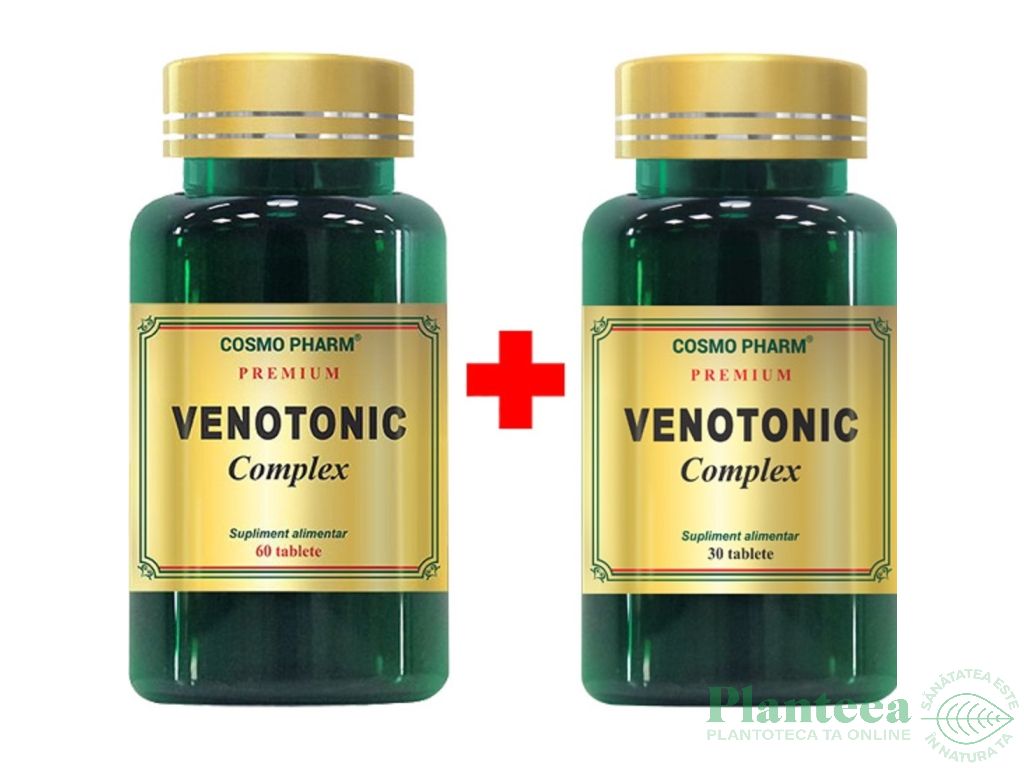 Pachet Venotonic complex 60+30cps - COSMO PHARM