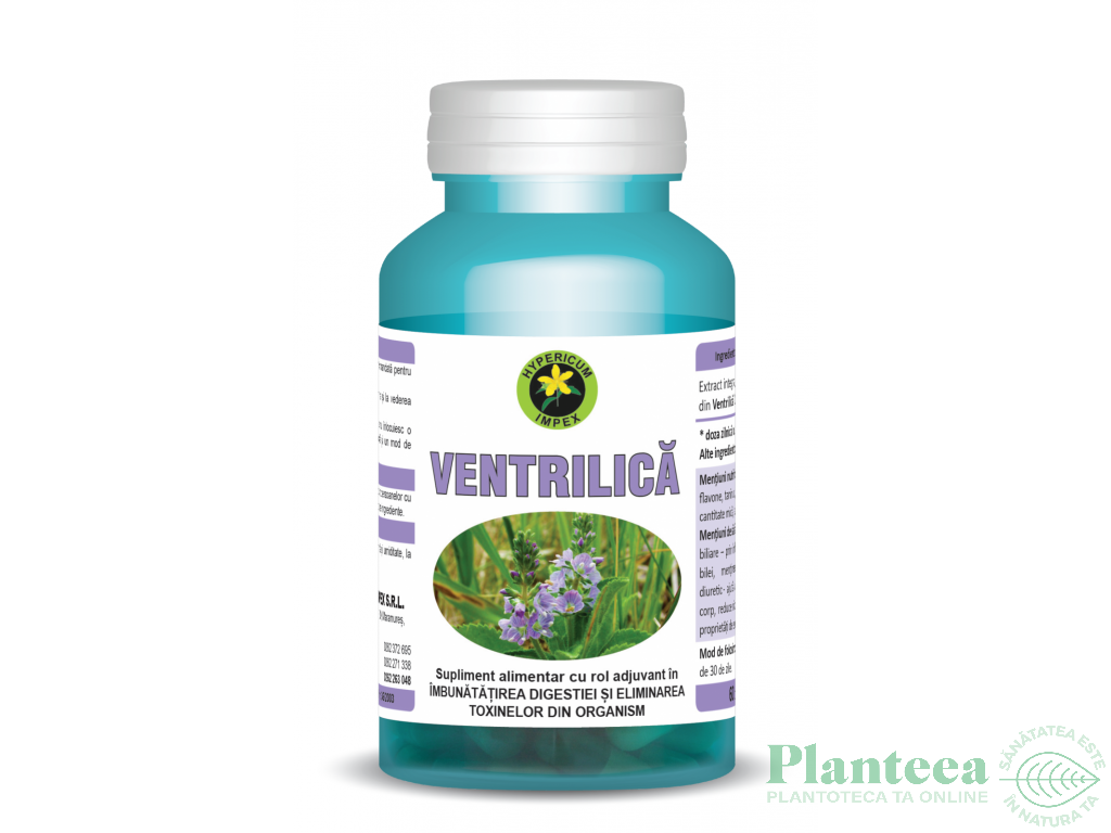 Ventrilica 60cps - HYPERICUM PLANT