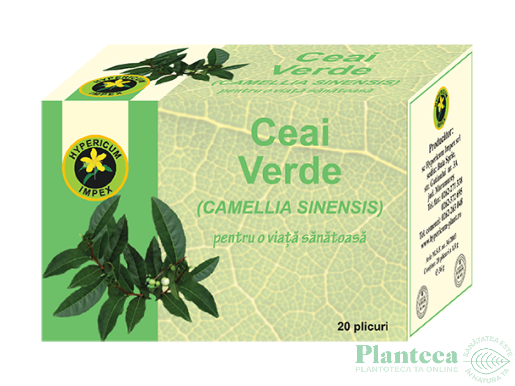 Ceai verde 20dz - HYPERICUM PLANT