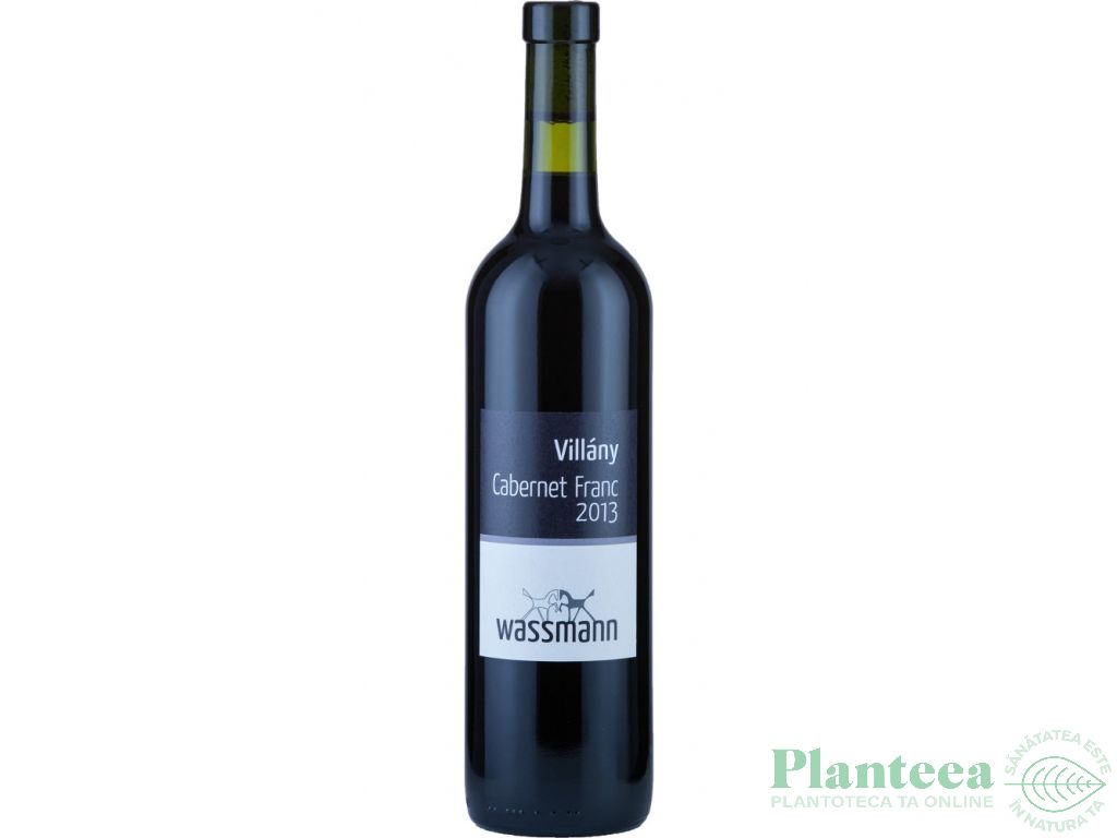 Vin rosu sec cabernet franc 2013 Villany 750ml - WASSMANN