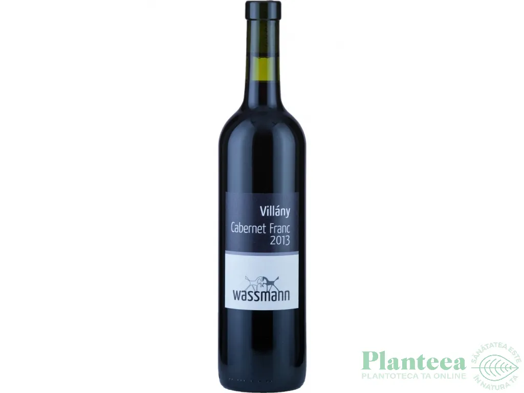 Vin rosu sec cabernet franc 2013 Villany 750ml - WASSMANN