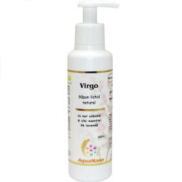 Sapun lichid aur coloidal ulei esential lavanda Virgo 200ml - AQUA NANO