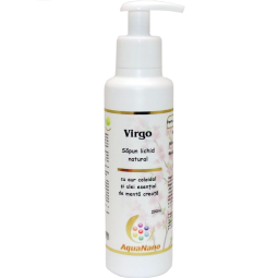 Sapun lichid aur coloidal ulei esential menta creata Virgo 200ml - AQUA NANO