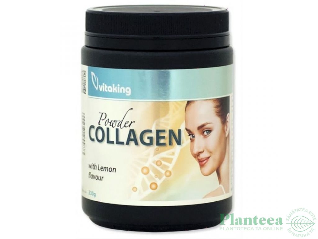 Pulbere colagen gust lamaie stevia 330g - VITAKING