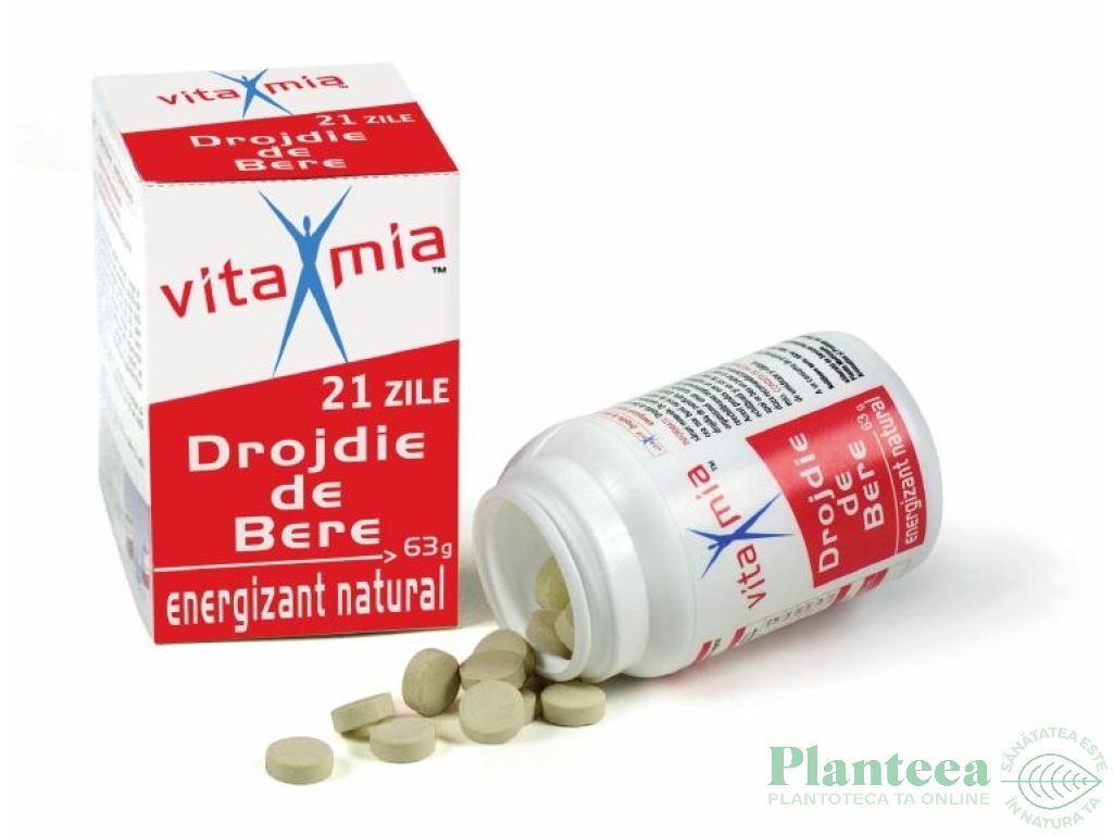 Drojdie bere 500mg 126cp - VITAMIA