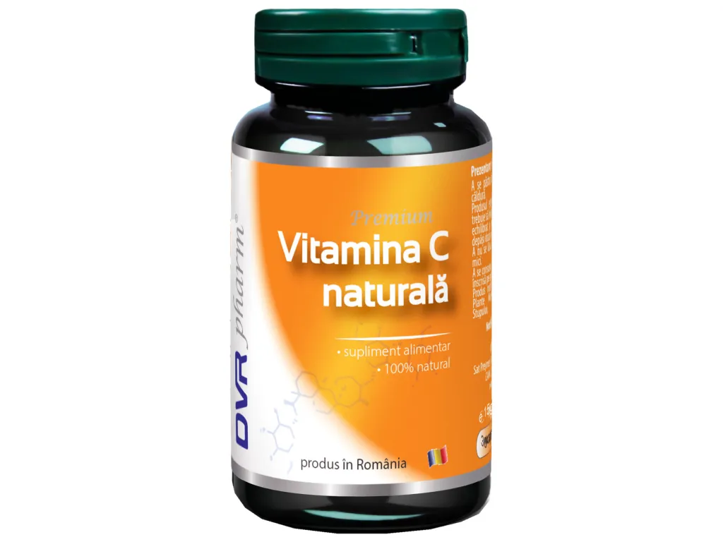 Vitamina C naturala 1x30cps - DVR PHARM