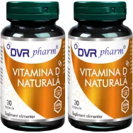 Set Vitamina D naturala 2x30cps - DVR PHARM