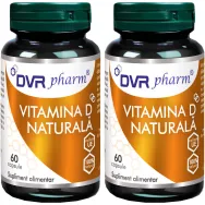 Set Vitamina D naturala 2x60cps - DVR PHARM
